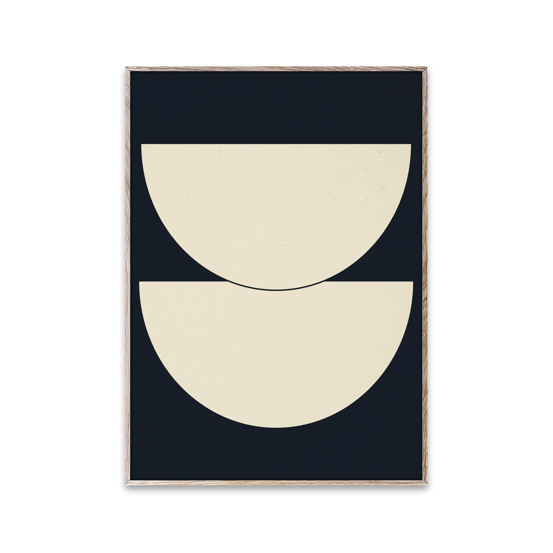 Half Circles I poster blå, 30x40 cm Paper Collective
