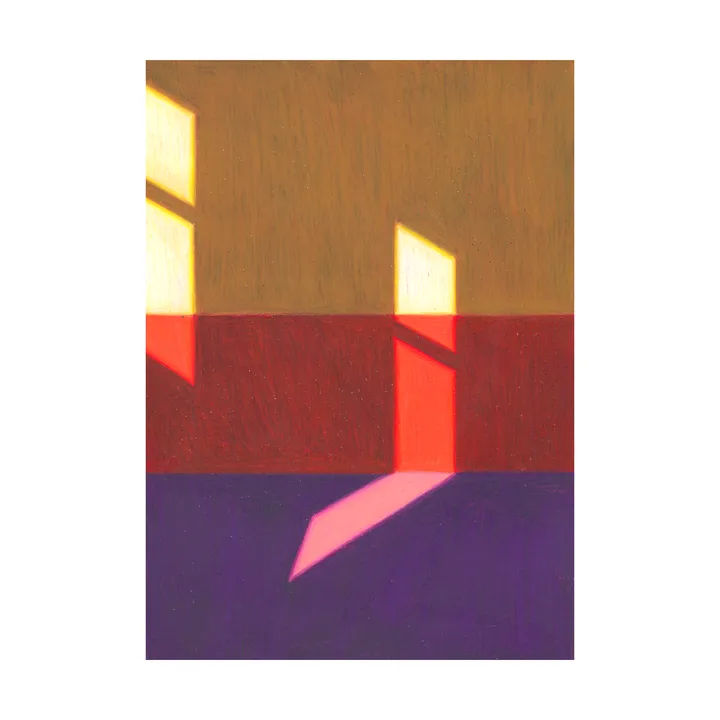 Les Vacances 02  poster - 50x70 cm - Paper Collective
