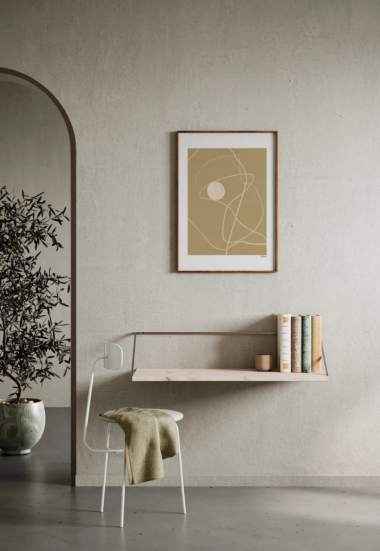 Little Pearl poster, 30x40 cm Paper Collective