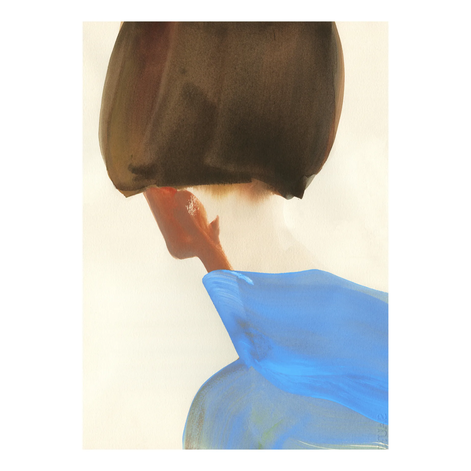 The Blue Cape poster, 50x70 cm Paper Collective
