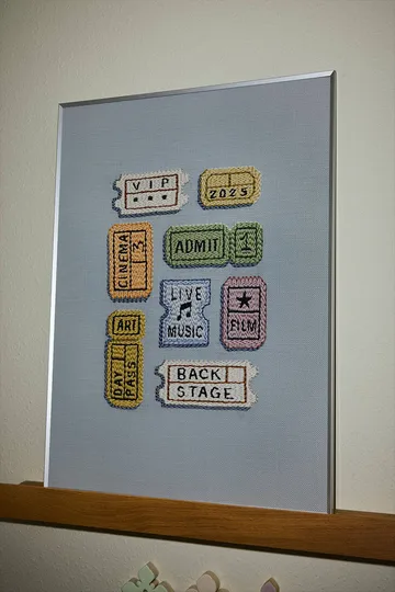 Tickets Please poster - 50x70 cm - Paper Collective