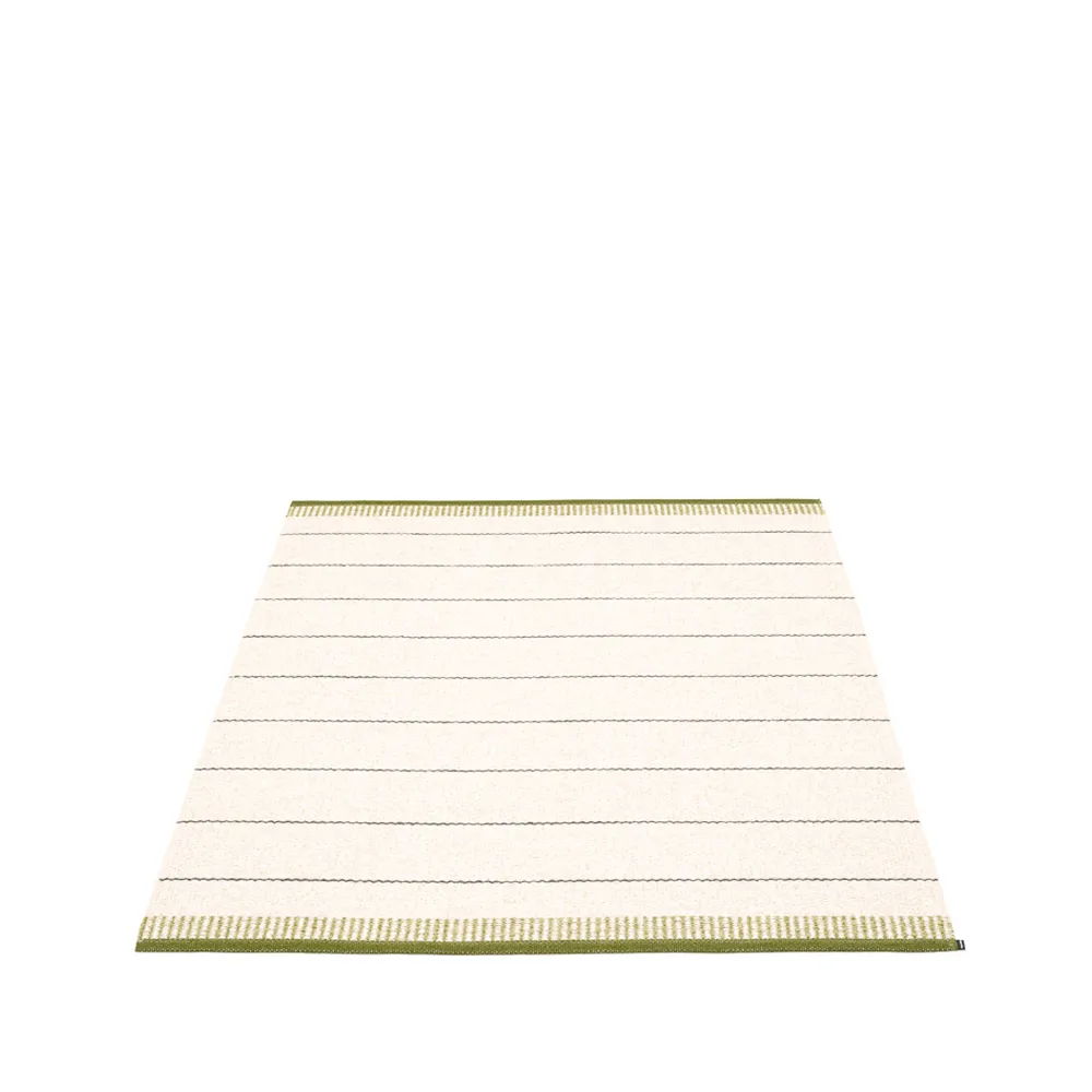 Belle matta, dark olive, 140x200 cm Pappelina