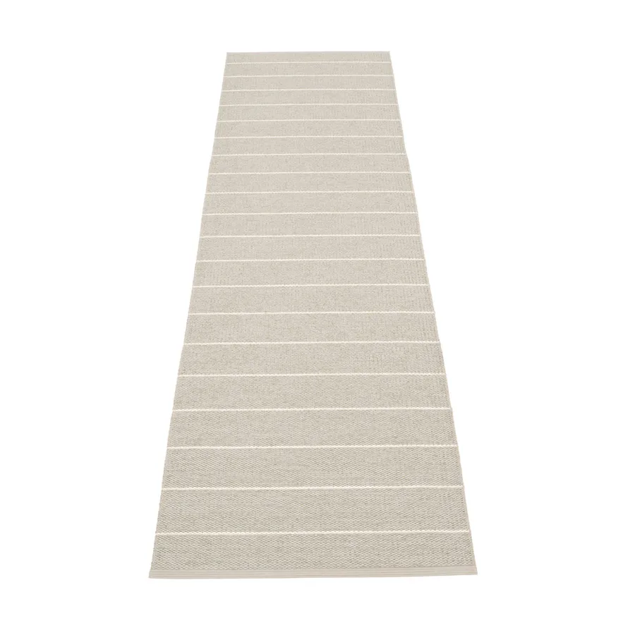 Carl gångmatta, linen/beige, 70x180 cm Pappelina