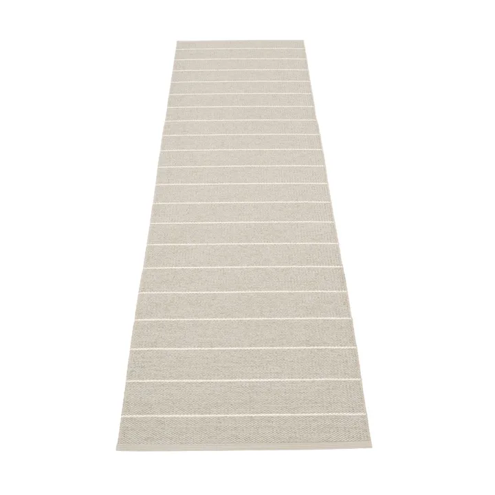 Carl gångmatta - linen/beige, 70x180 cm - Pappelina