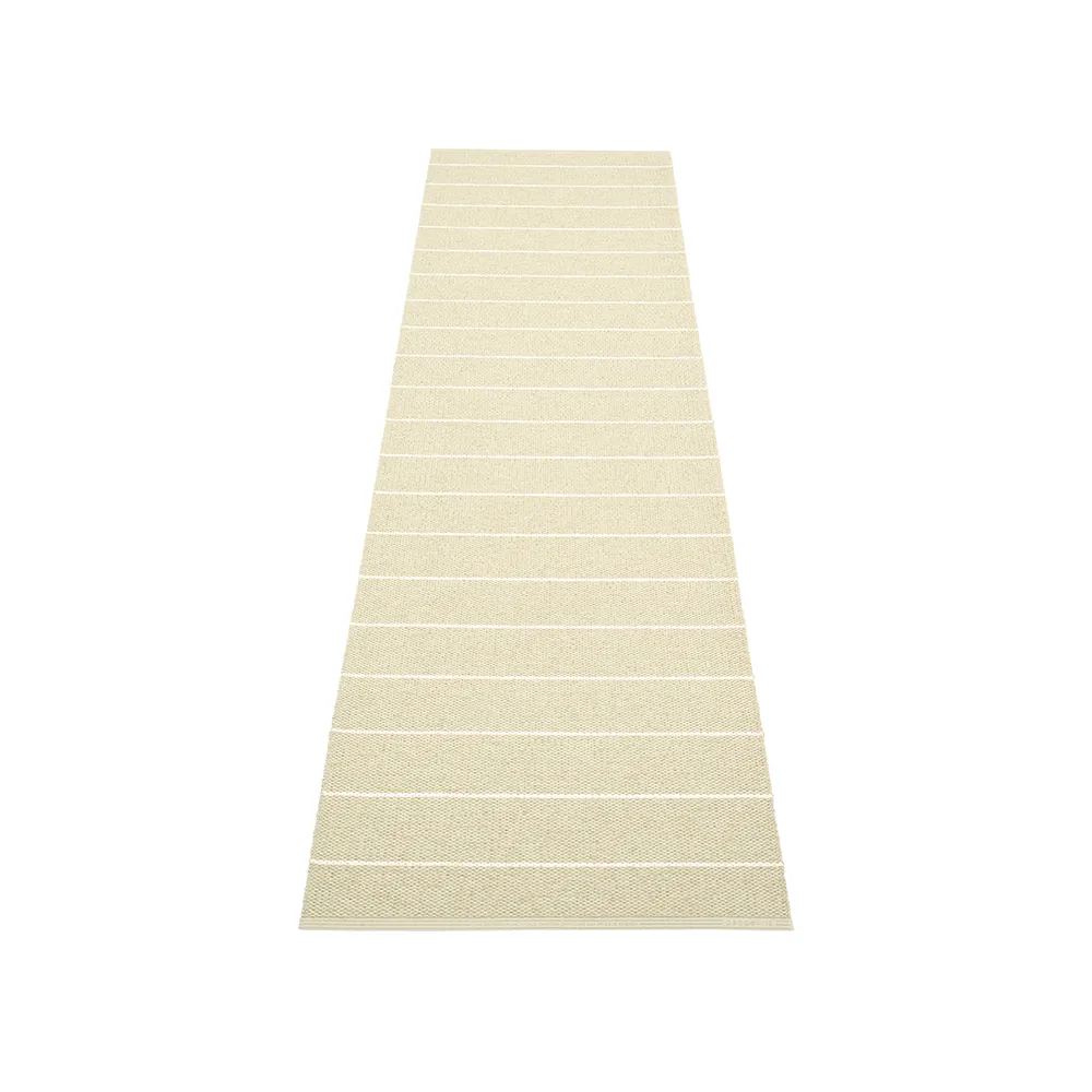Carl gångmatta, sage/seagrass, 70x350 cm Pappelina