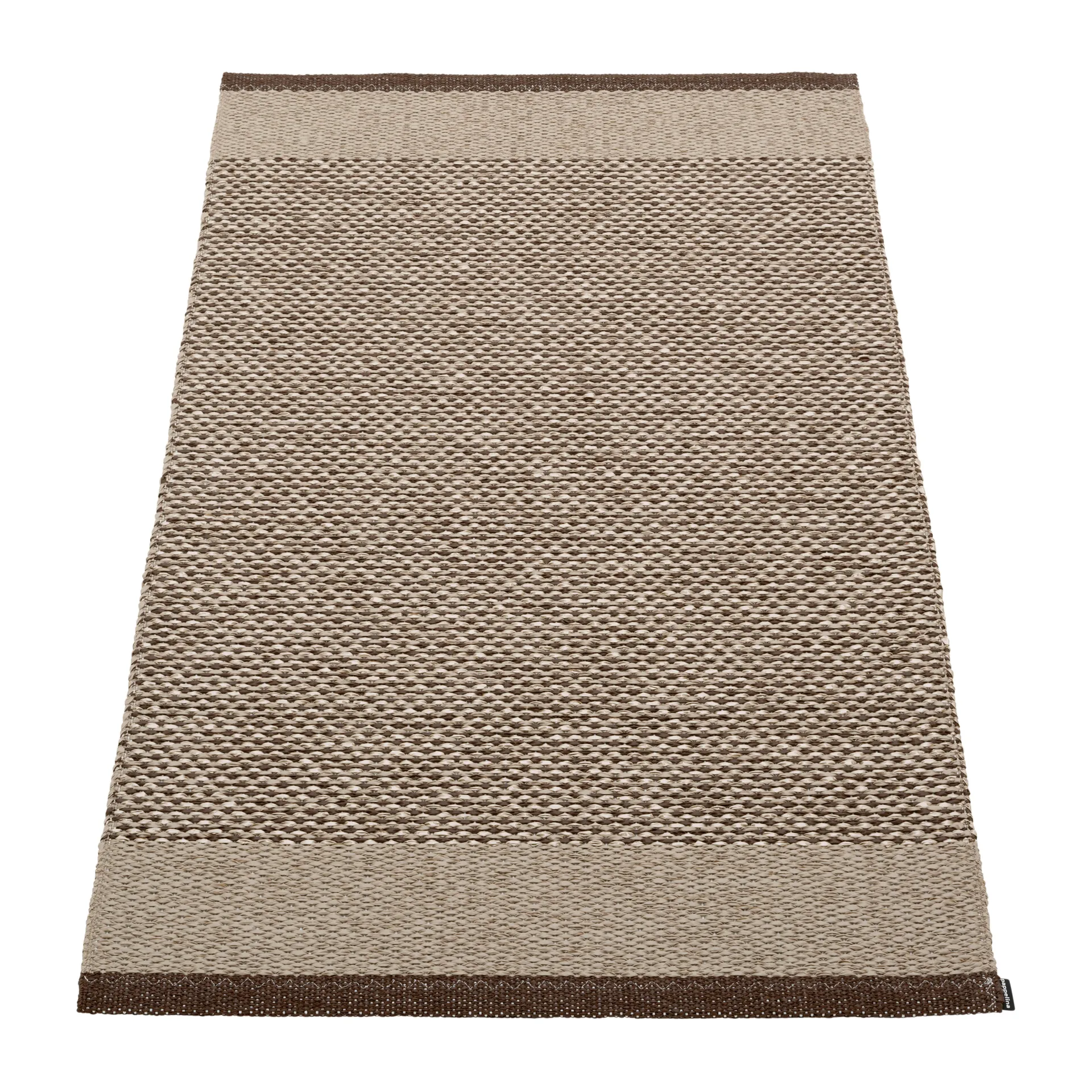 Edit plastmatta 70x120 cm, Dark Brown Pappelina