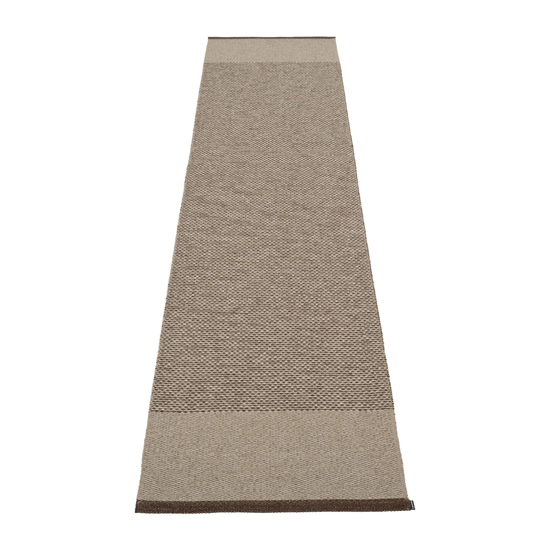 Edit plastmatta 70x300 cm, Dark Brown Pappelina