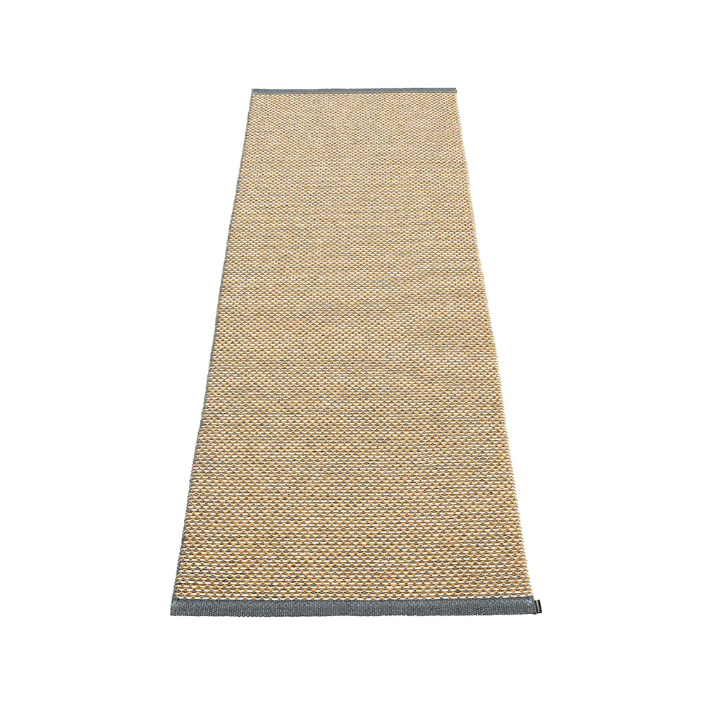 Effi gångmatta, Granit/ochre/vanilla-85x160 cm Pappelina
