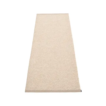 Effi gångmatta - mud/beige/vanilla, 60x125 cm - Pappelina