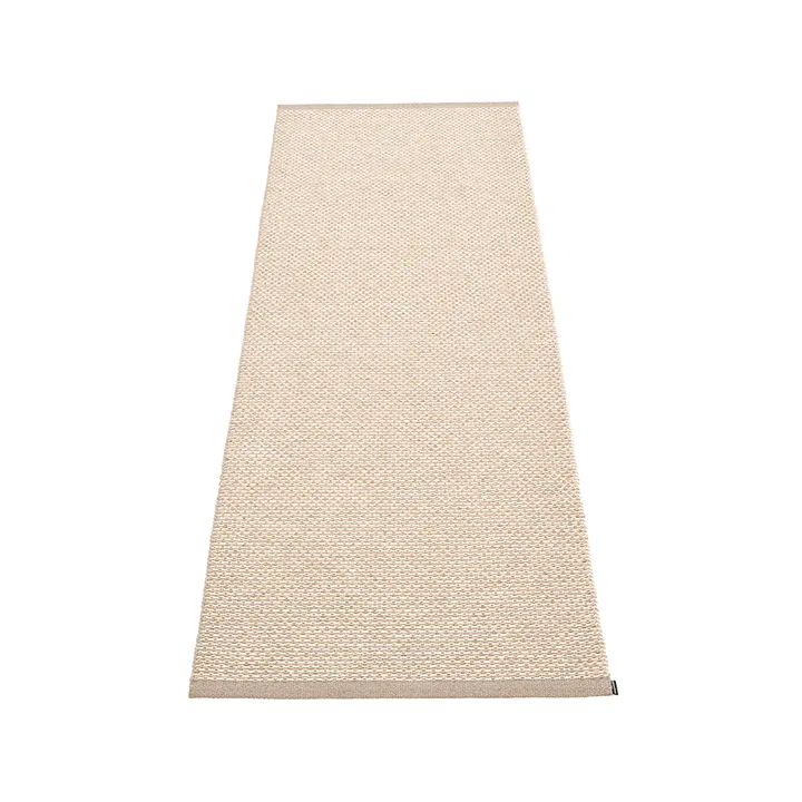 Effi gångmatta - mud/beige/vanilla, 60x125 cm - Pappelina