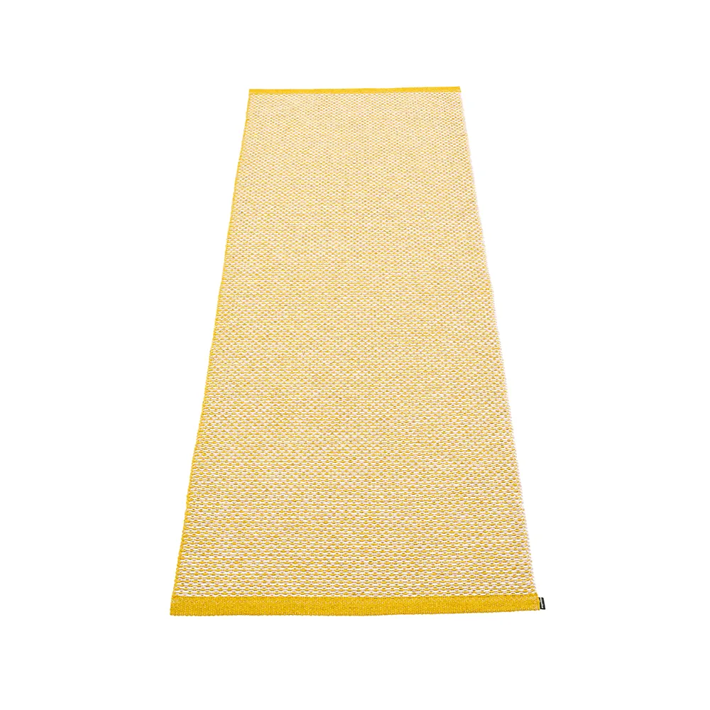Effi gångmatta, mustard/pale rose/vanilla, 60x125 cm Pappelina