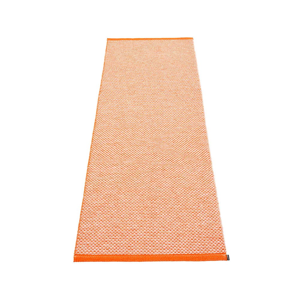 Effi gångmatta, orange/piglet/vanilla, 70x200 cm Pappelina