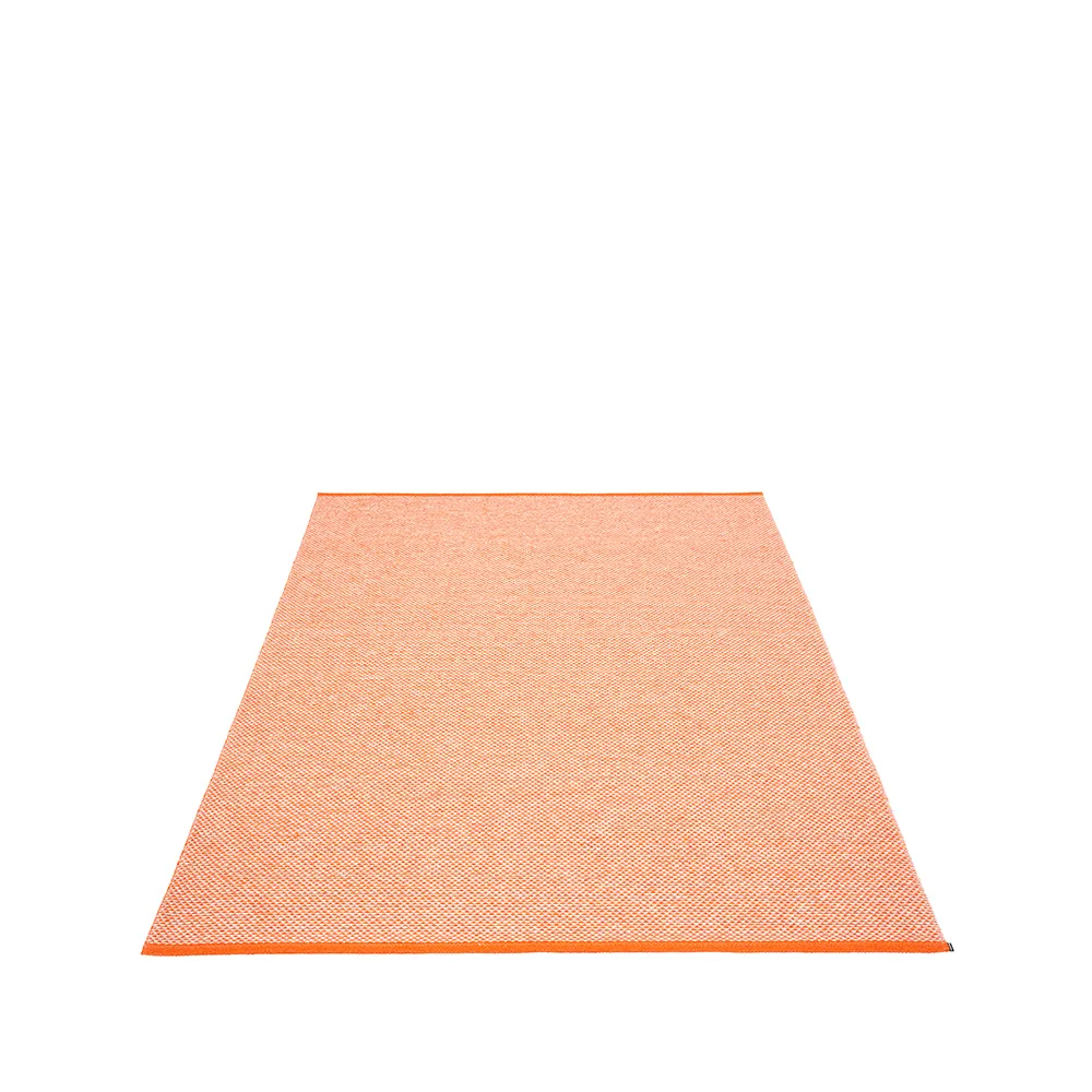 Effi matta, orange/piglet/vanilla, 180x260 cm Pappelina