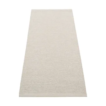 Emm Metallic matta - Fossil grey-stone, 70x180 cm - Pappelina