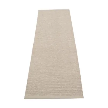 Emm Metallic matta - Linen-linen, 70x240 cm - Pappelina