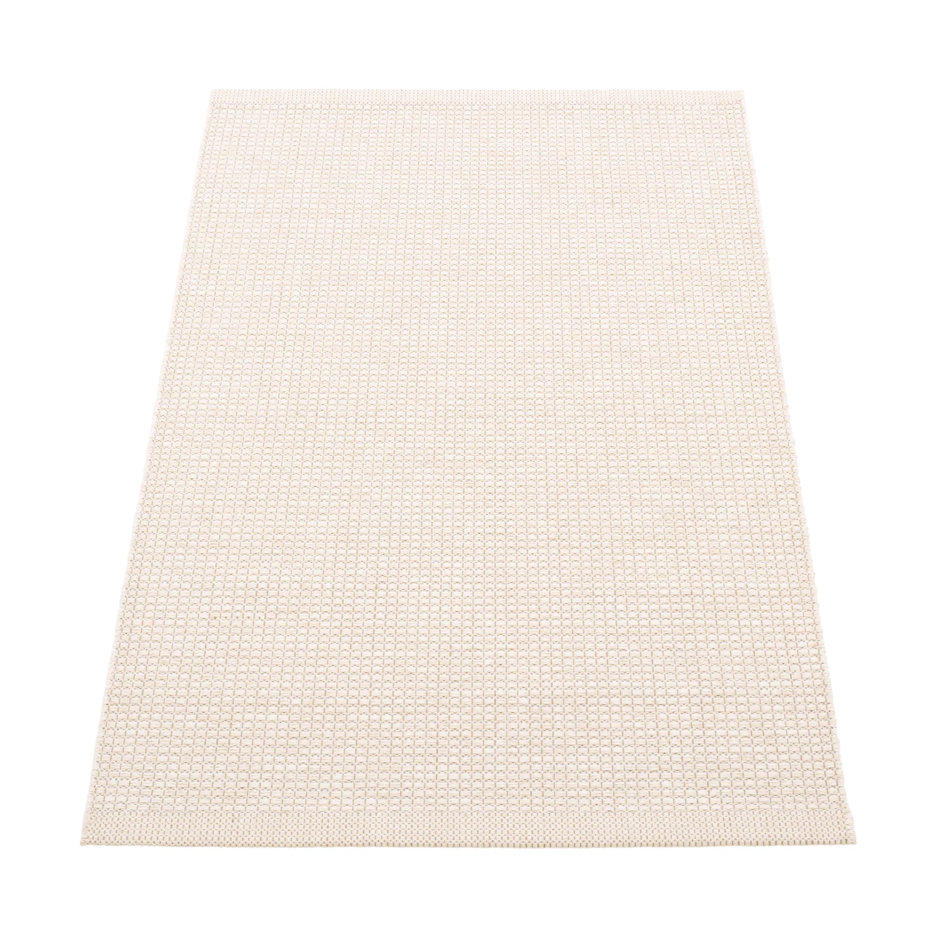 Emm Metallic matta, Vanilla-white, 70x120 cm Pappelina