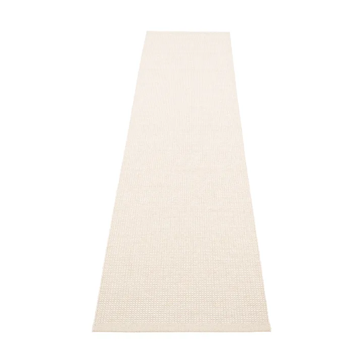 Emm Metallic matta - Vanilla-white, 70x300 cm - Pappelina
