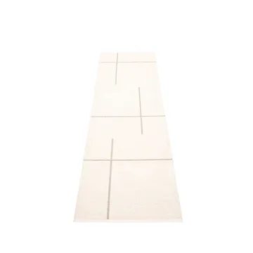 Fred gångmatta - linen, 70x270 cm - Pappelina