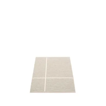 Fred gångmatta - linen, 70x90 cm - Pappelina