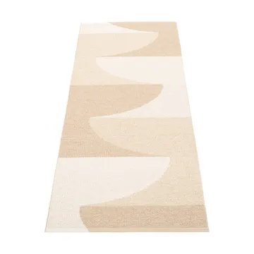 Hill matta - Vanilla-beige-cream 180x70 cm - Pappelina