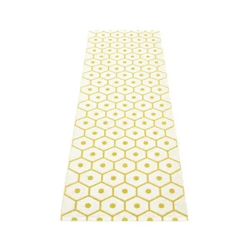 Honey gångmatta mustard/vanilla - 70x100 cm - Pappelina