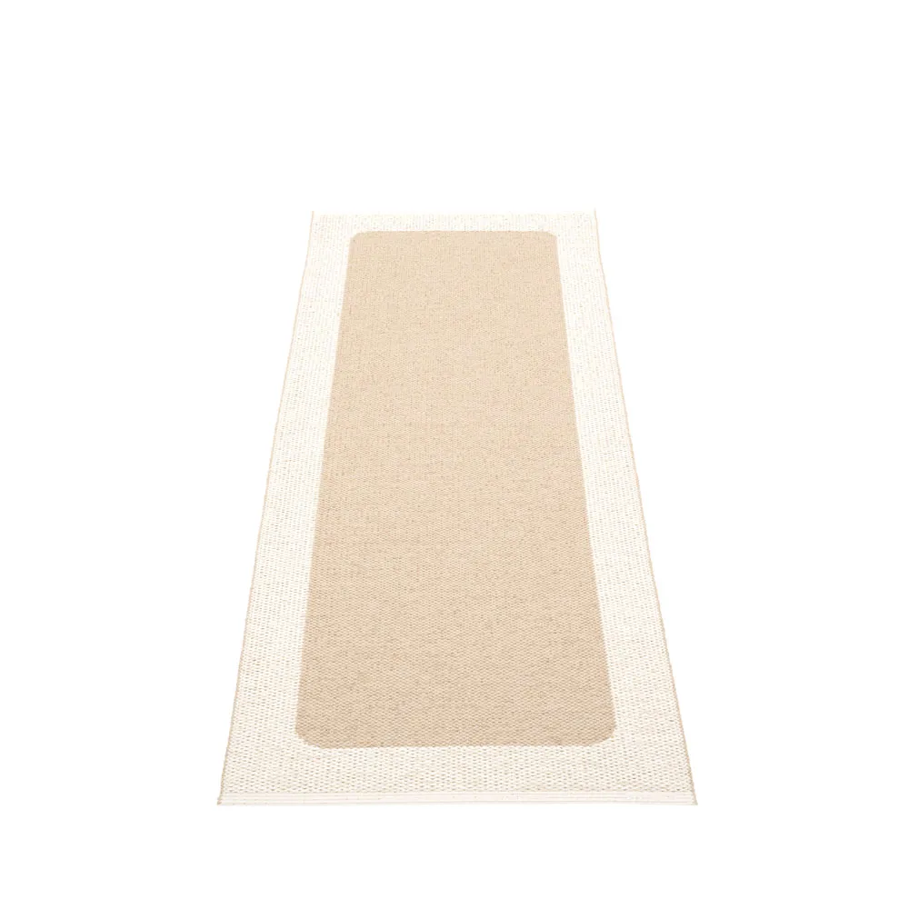 Ilda gångmatta, beige, 70x180 cm Pappelina