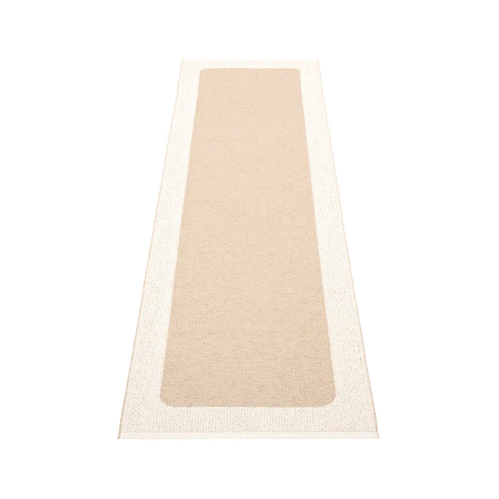 Ilda gångmatta, beige, 70x240 cm Pappelina
