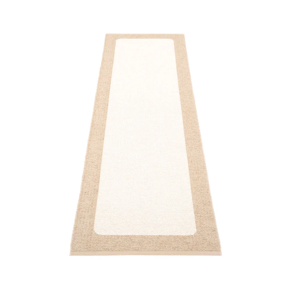 Ilda gångmatta, beige, 70x240 cm Pappelina
