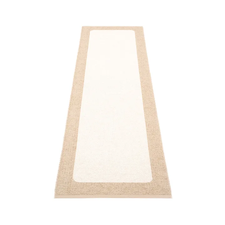 Ilda gångmatta - beige, 70x240 cm - Pappelina