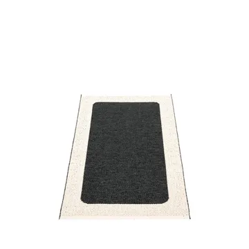 Ilda gångmatta - black, 70x120 cm - Pappelina