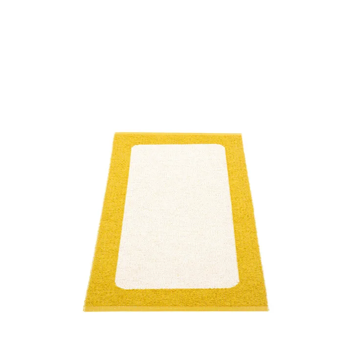 Ilda gångmatta - mustard, 70x120 cm - Pappelina