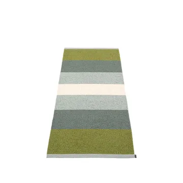 Kim gångmatta - olive, 70x160 cm - Pappelina