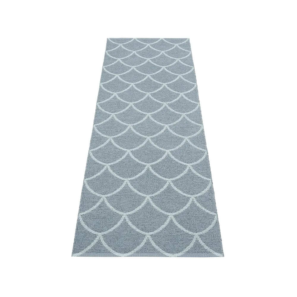 Kotte gångmatta, blue fog/dove blue, 70x150 cm Pappelina