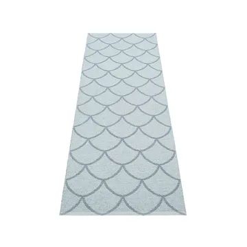 Kotte gångmatta - blue fog/dove blue, 70x150 cm - Pappelina