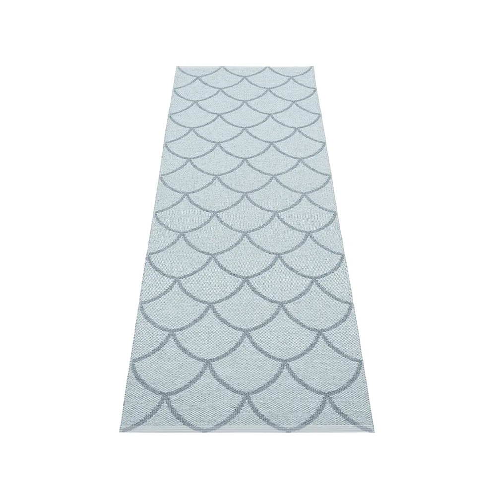 Kotte gångmatta, blue fog/dove blue, 70x300 cm Pappelina