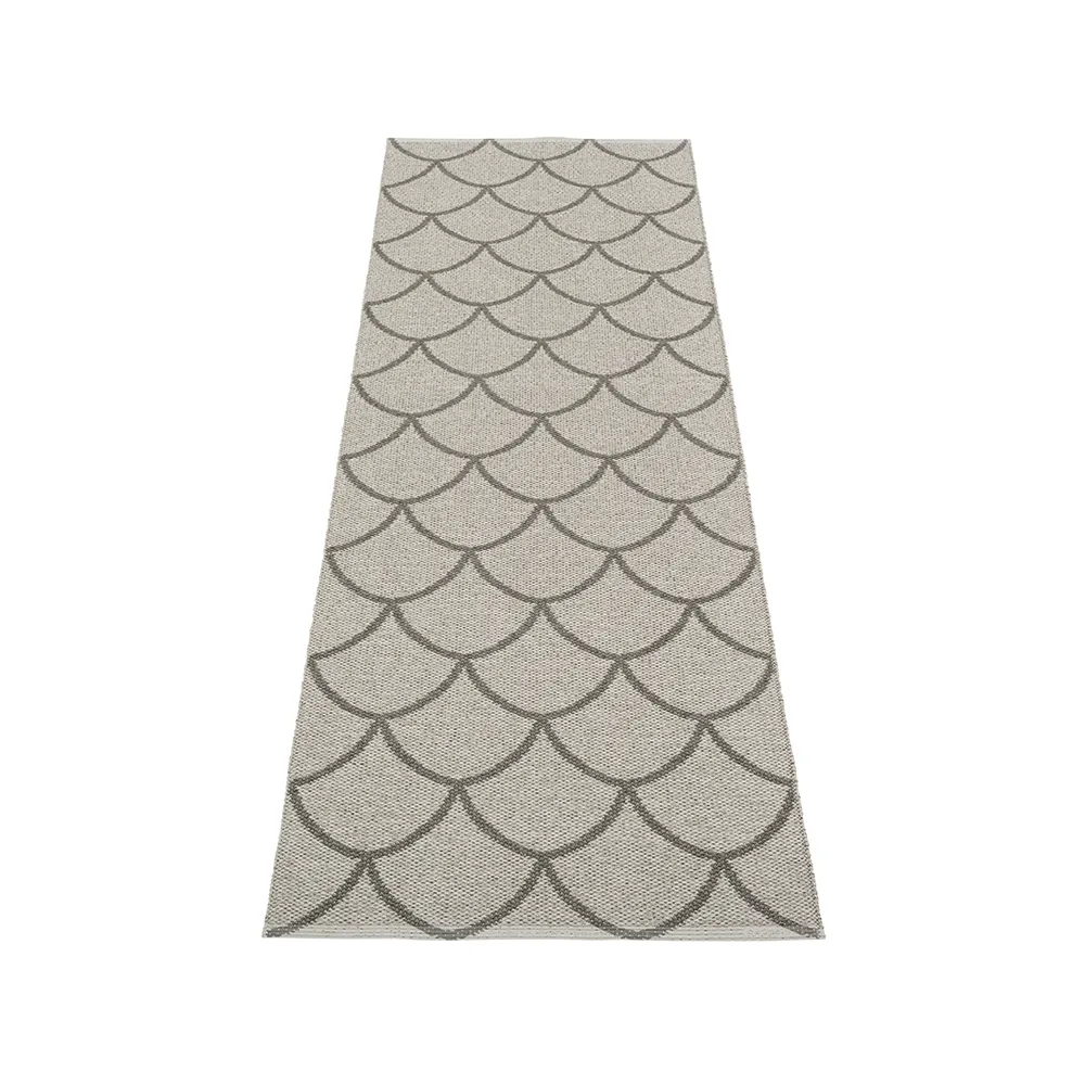Kotte gångmatta, charcoal/warm grey, 70x225 cm Pappelina