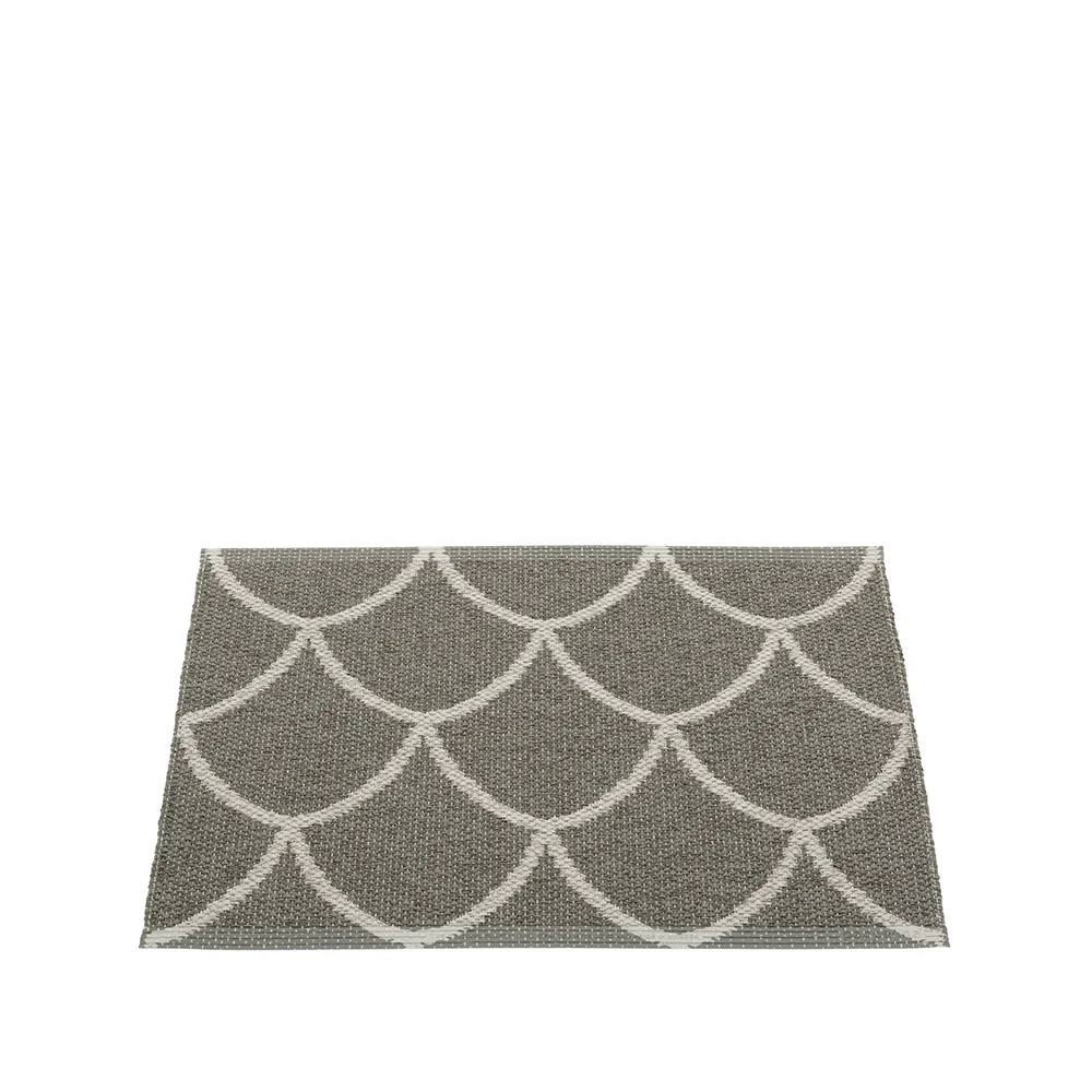 Kotte gångmatta, charcoal/warm grey, 70x50 cm Pappelina