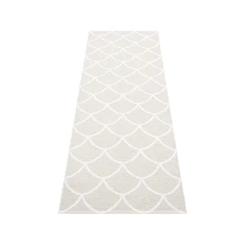Kotte gångmatta - fossil grey/white, 70x150 cm - Pappelina