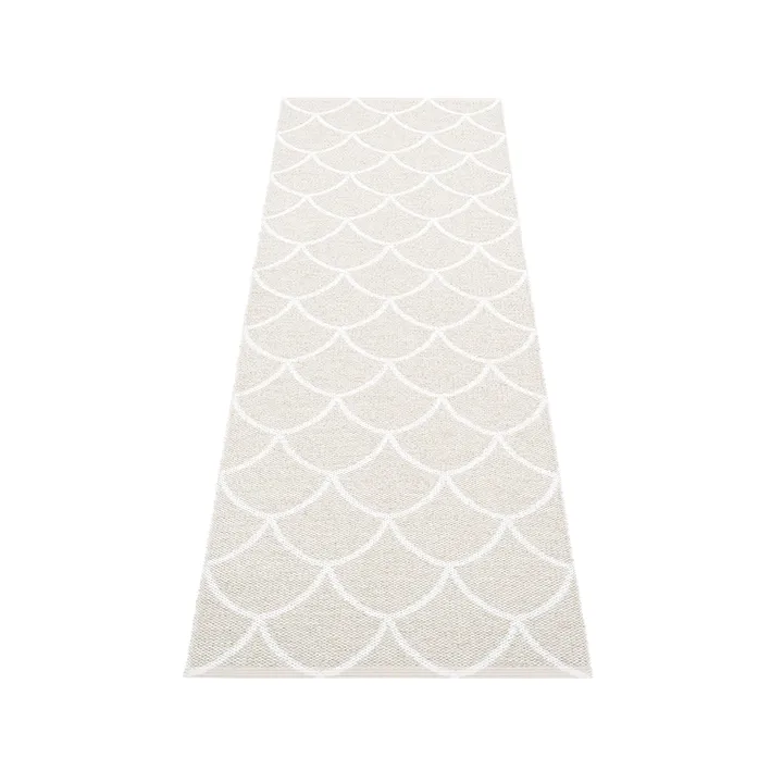 Kotte gångmatta - fossil grey/white, 70x225 cm - Pappelina
