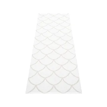 Kotte gångmatta - fossil grey/white, 70x375 cm - Pappelina