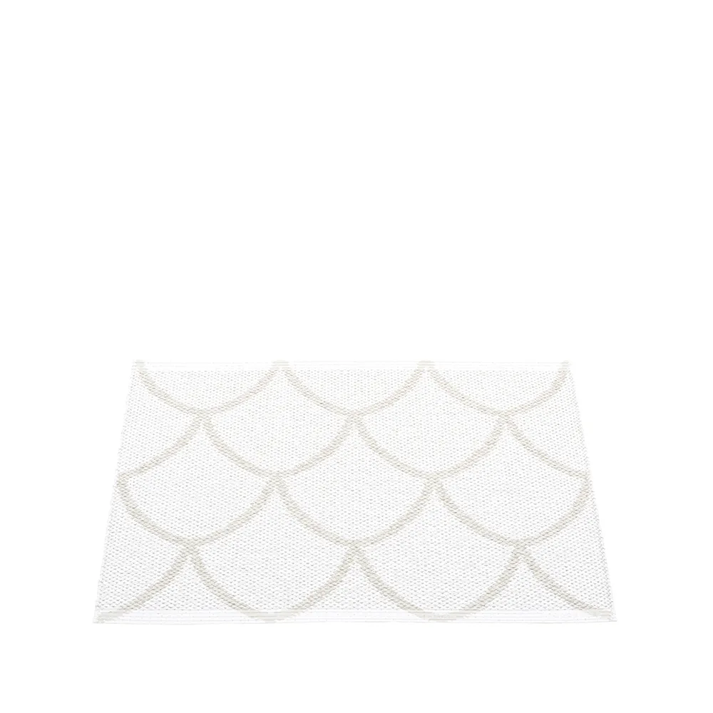 Kotte gångmatta, fossil grey/white, 70x50 cm Pappelina