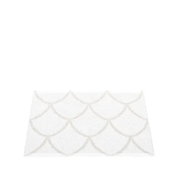 Kotte gångmatta - fossil grey/white, 70x50 cm - Pappelina