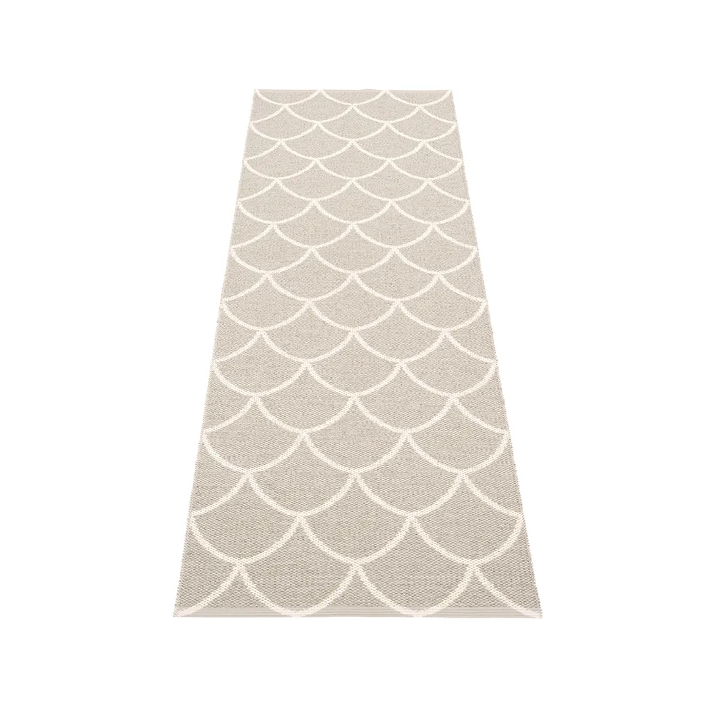 Kotte gångmatta, linen/vanilla, 70x225 cm Pappelina