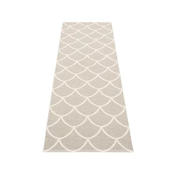 Kotte gångmatta - linen/vanilla, 70x300 cm - Pappelina