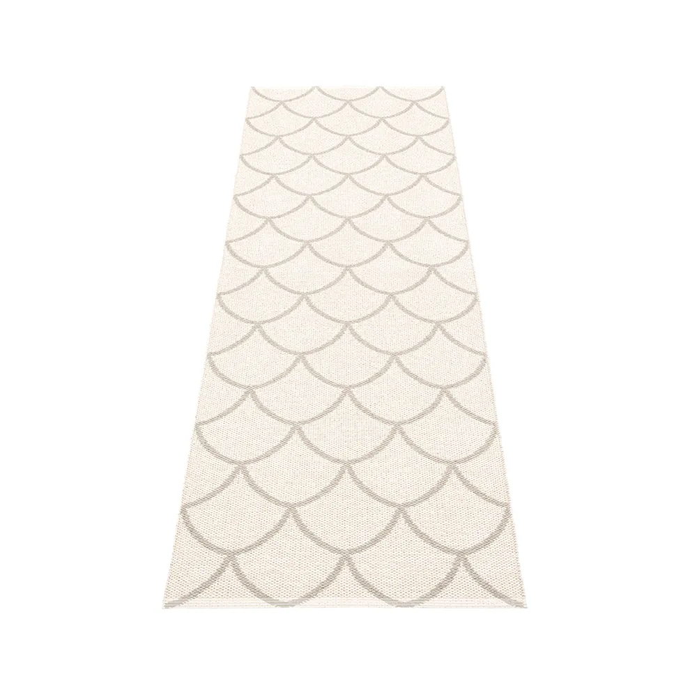 Kotte gångmatta, linen/vanilla, 70x375 cm Pappelina