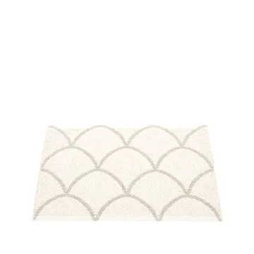 Kotte gångmatta - linen/vanilla, 70x50 cm - Pappelina