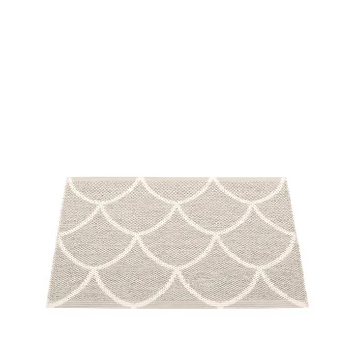 Kotte gångmatta - linen/vanilla, 70x50 cm - Pappelina