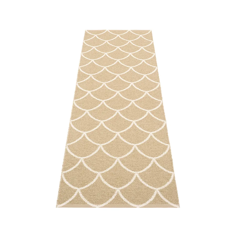 Kotte gångmatta, sand/vanilla, 70x225 cm Pappelina