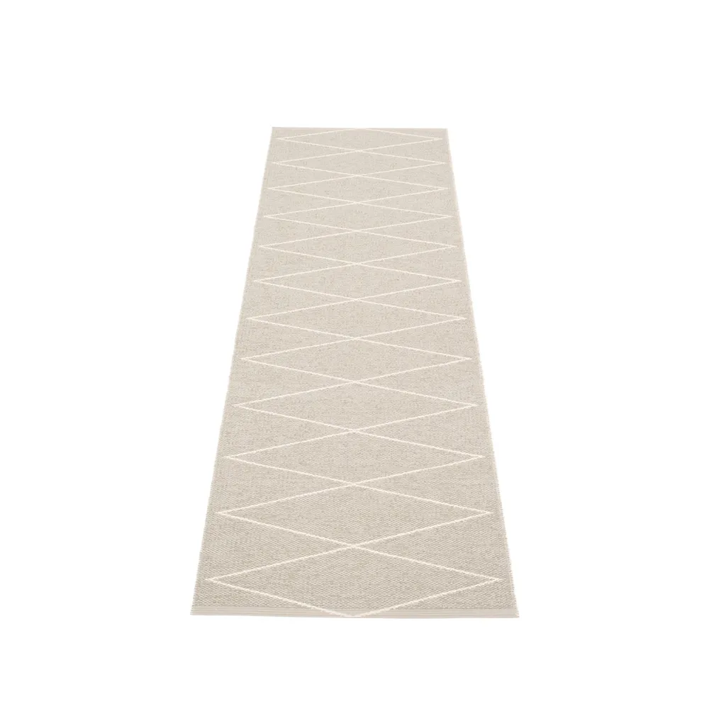Max gångmatta, linen/vanilla, 70x240 cm Pappelina