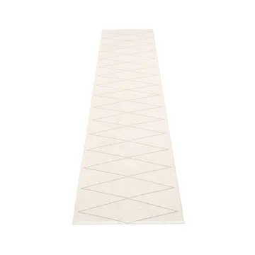 Max gångmatta - linen/vanilla, 70x320 cm - Pappelina